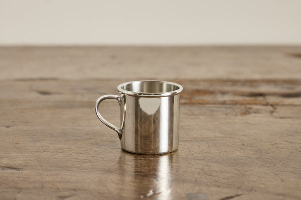 Pewter Elephant Baby Cup