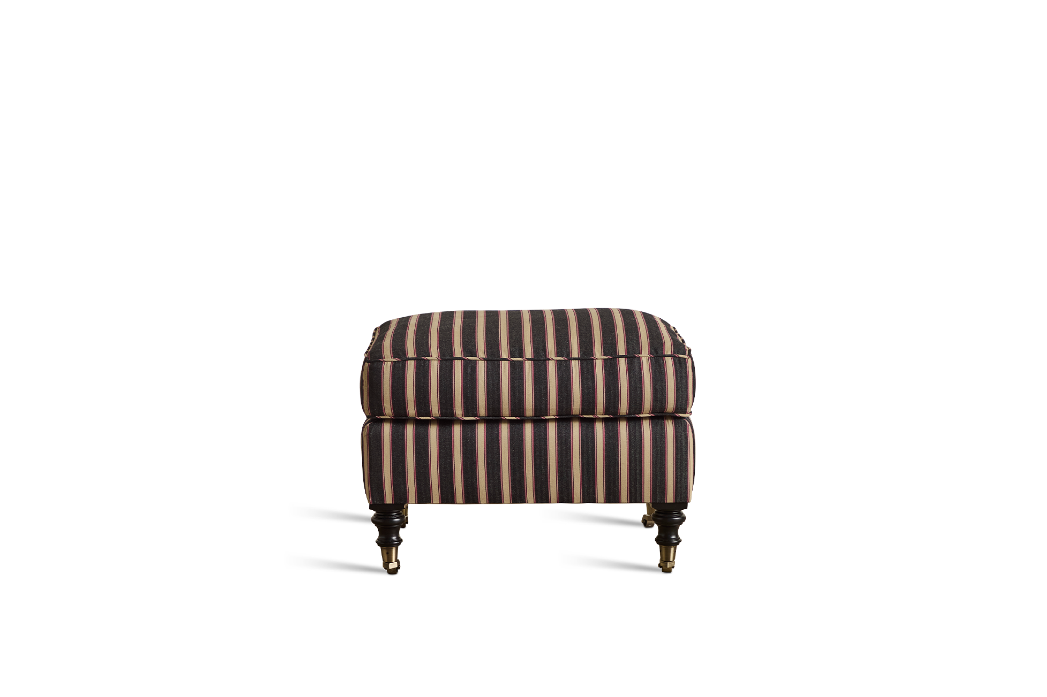 English Roll Arm Ottoman