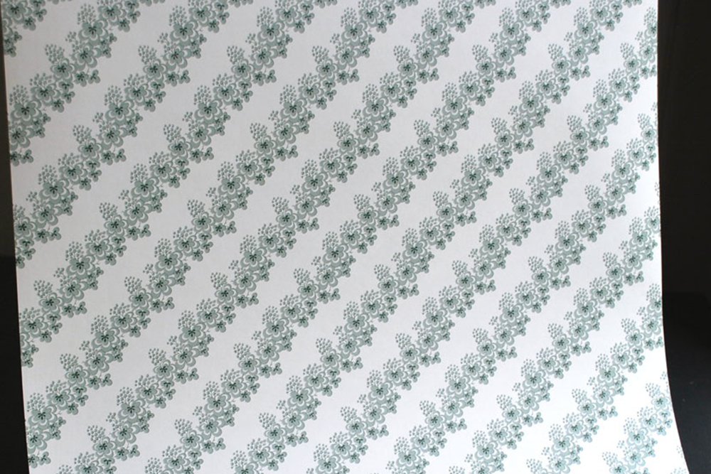 Folies Bergere Wallpaper in Ermine
