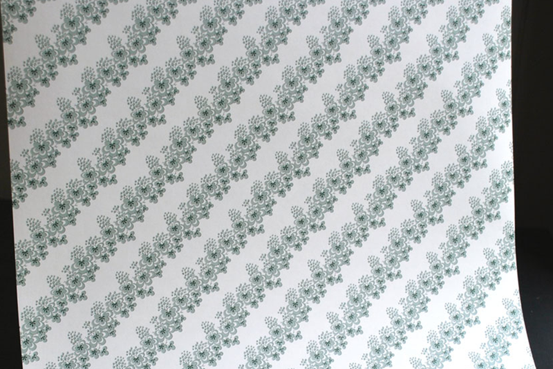 Folies Bergere Wallpaper in Ermine