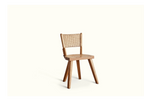 Cord Back Four Leg Chair