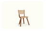 Cord Back Four Leg Chair