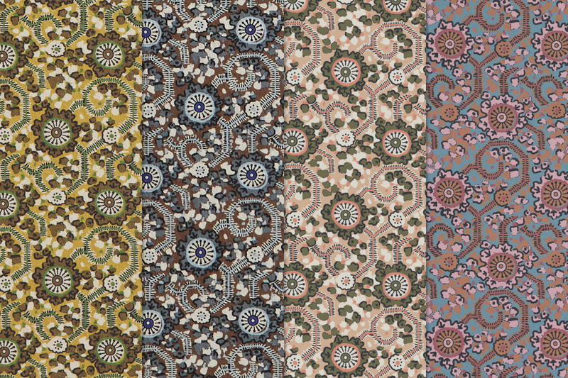 Floral Maze Wallpaper (Multiple Colors)