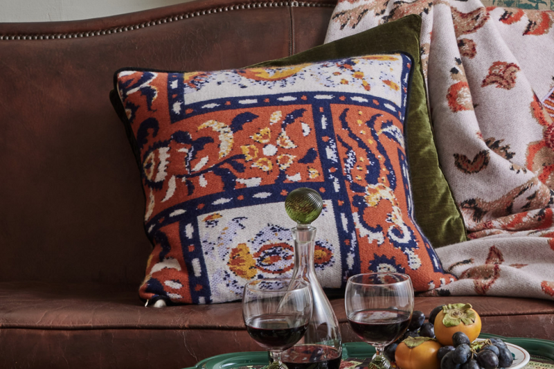 Cabana x Nickey Kehoe Cashmere Pillow