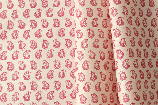 Cypress Linen in Rhubarb