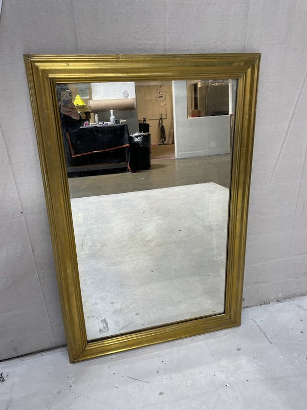VTG BRASS BISTRO MIRROR