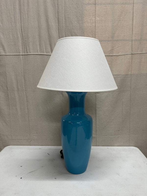 VTG BLUE TABLE LAMP