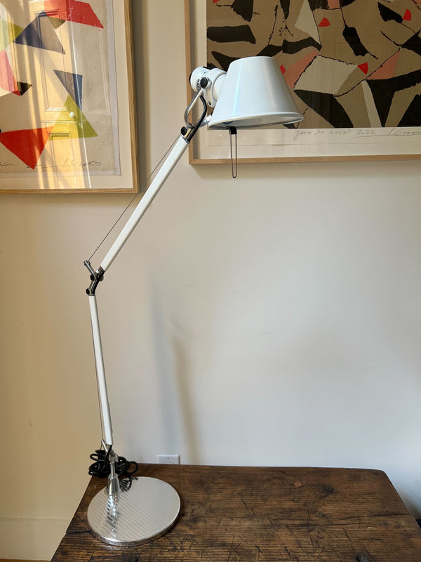 VTG WHITE TOLOMEO DESK LAMP