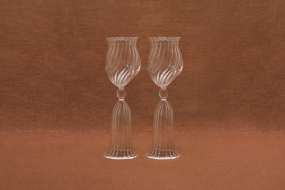 Cleodore Glass, Set of 2