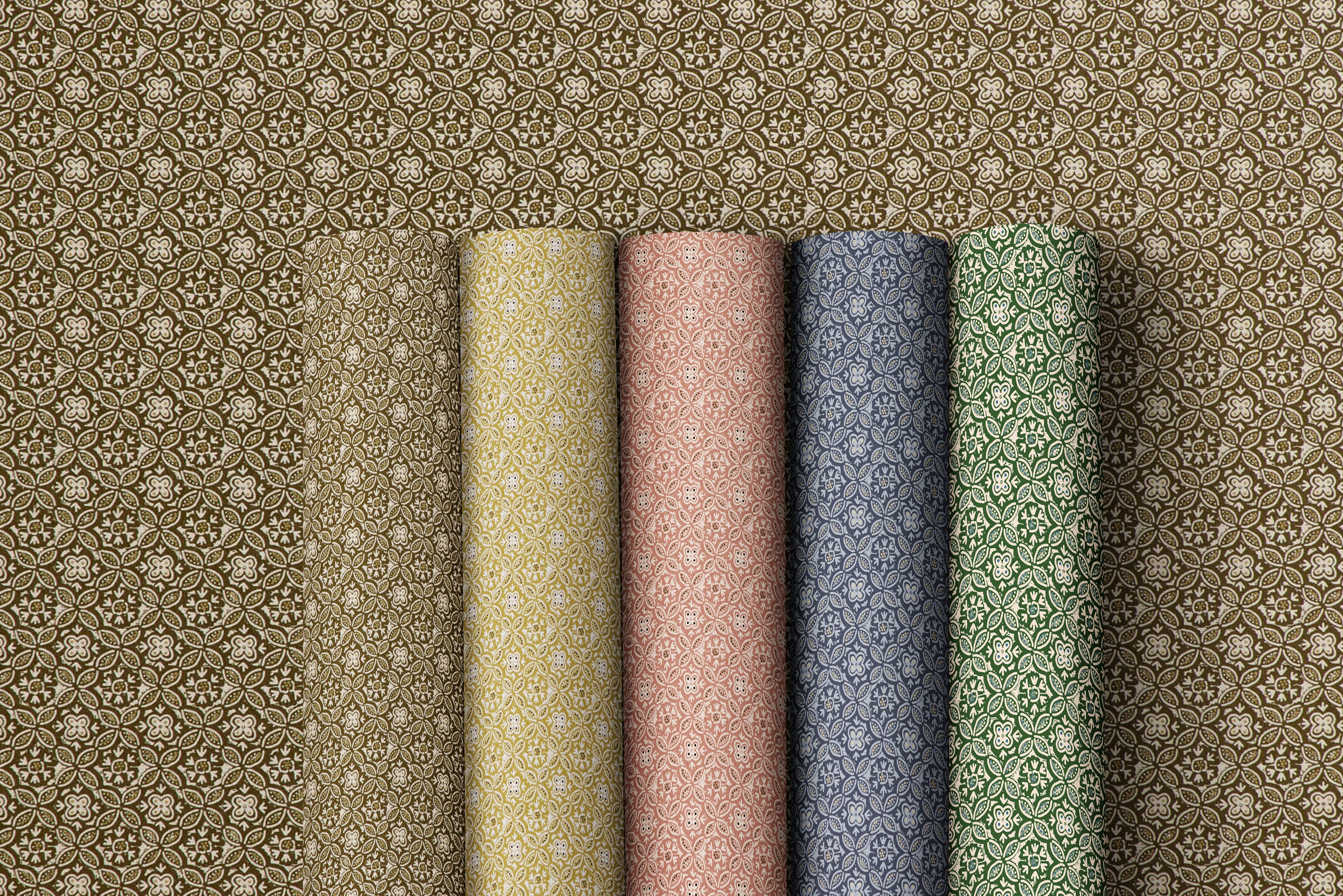 Kerchief Wallpaper (Multiple Colors)