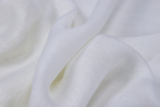 Double Width Linen Sheer, Milk