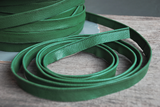 Fine Leather Piping, Malachite