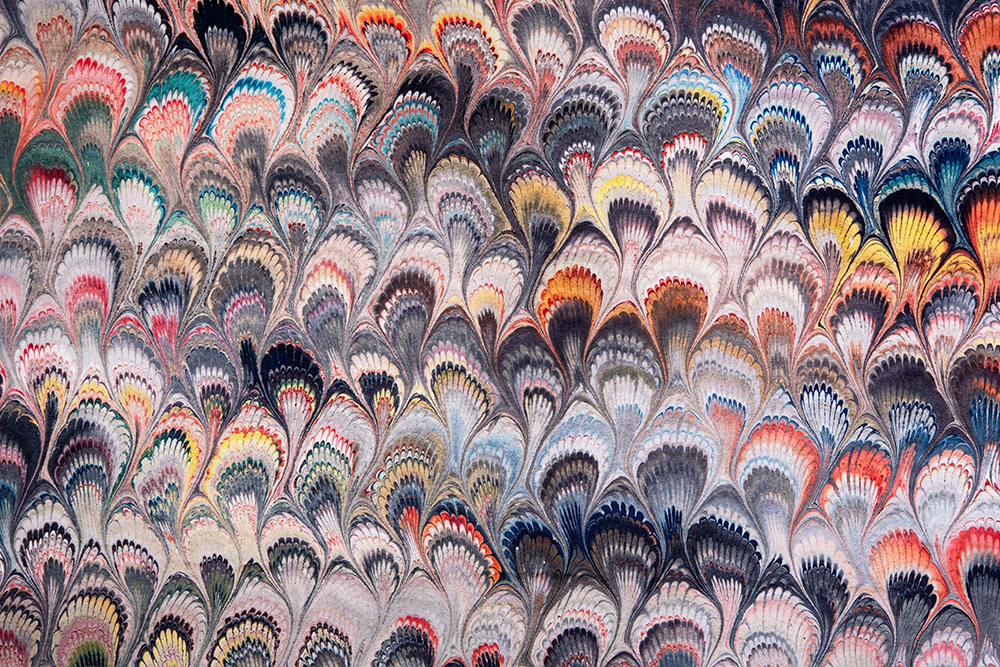 Marbleized Velvet