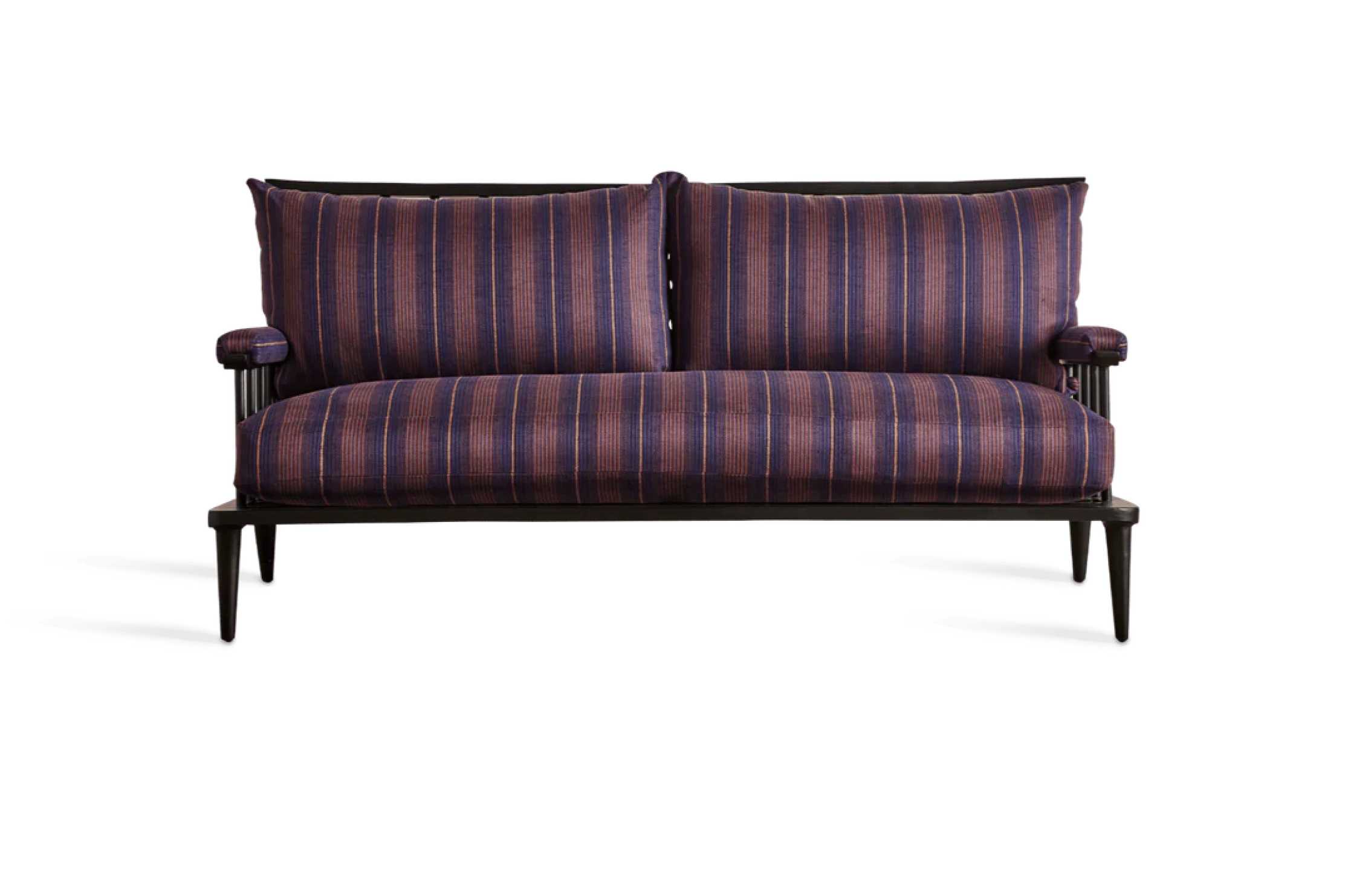 Metal Spindle Back Viewing Settee