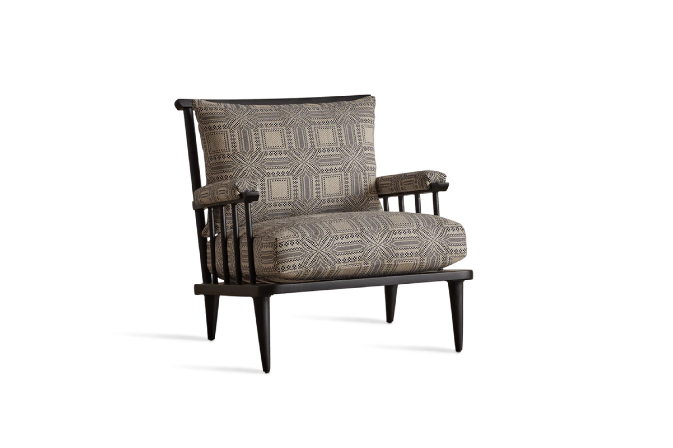 Metal Spindle Back Viewing Chair