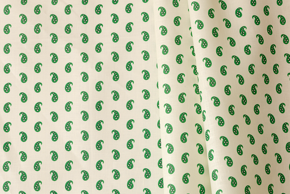 Mr. Men Linen in Basil