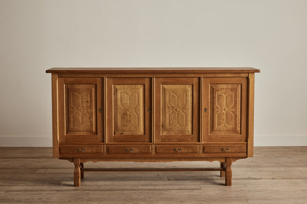 Carved Danish Sideboard (LA)