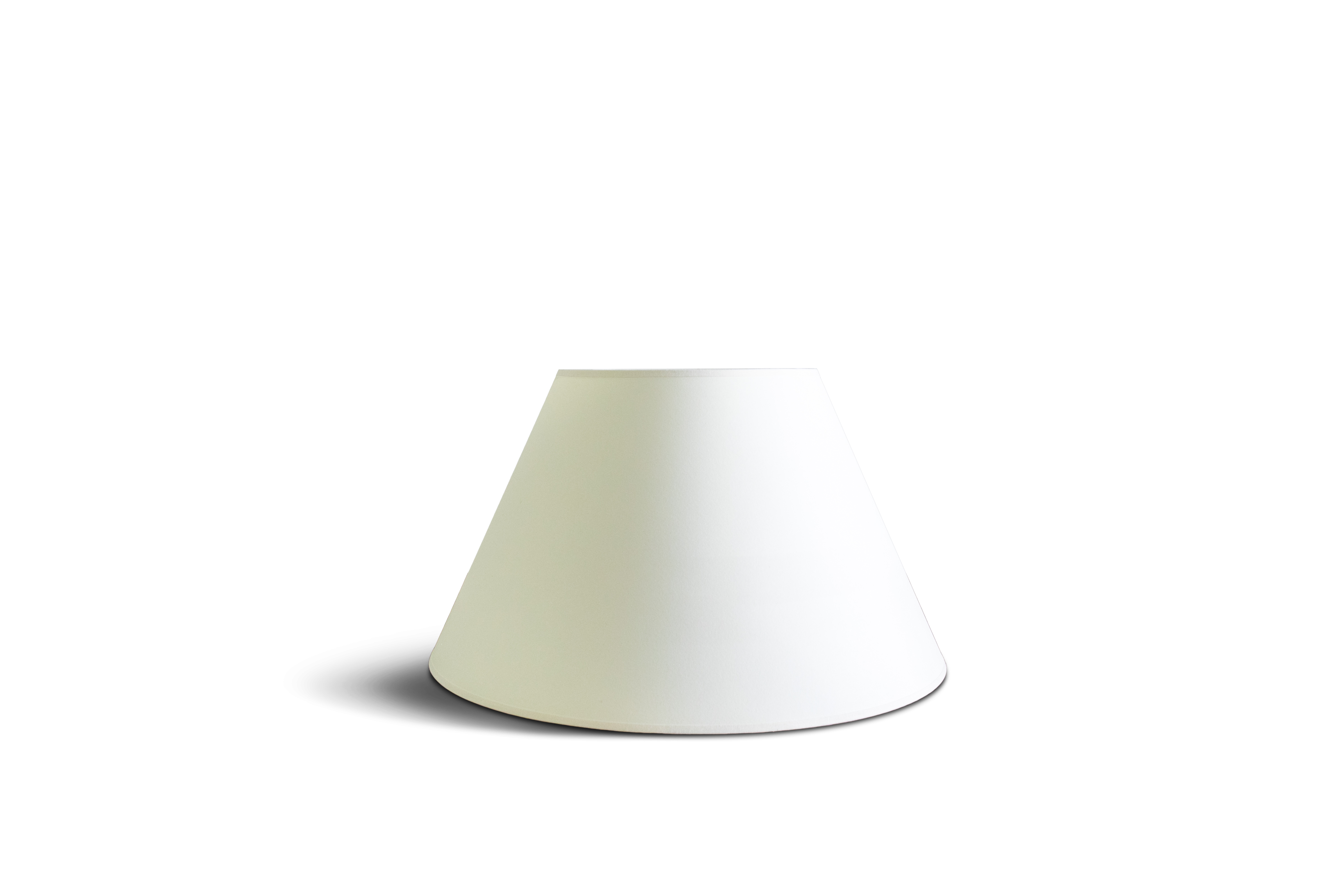 Lampshade in Cream Paper