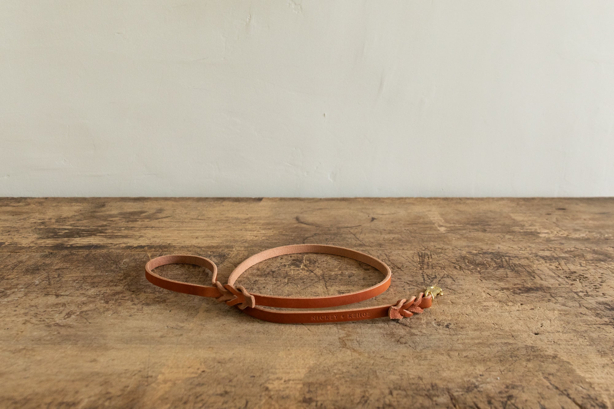 Nickey Kehoe Leather Dog Leads (Multiple Colors)