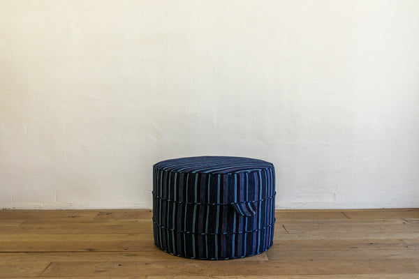 Nickey Kehoe 24" Round Hassock - In Stock