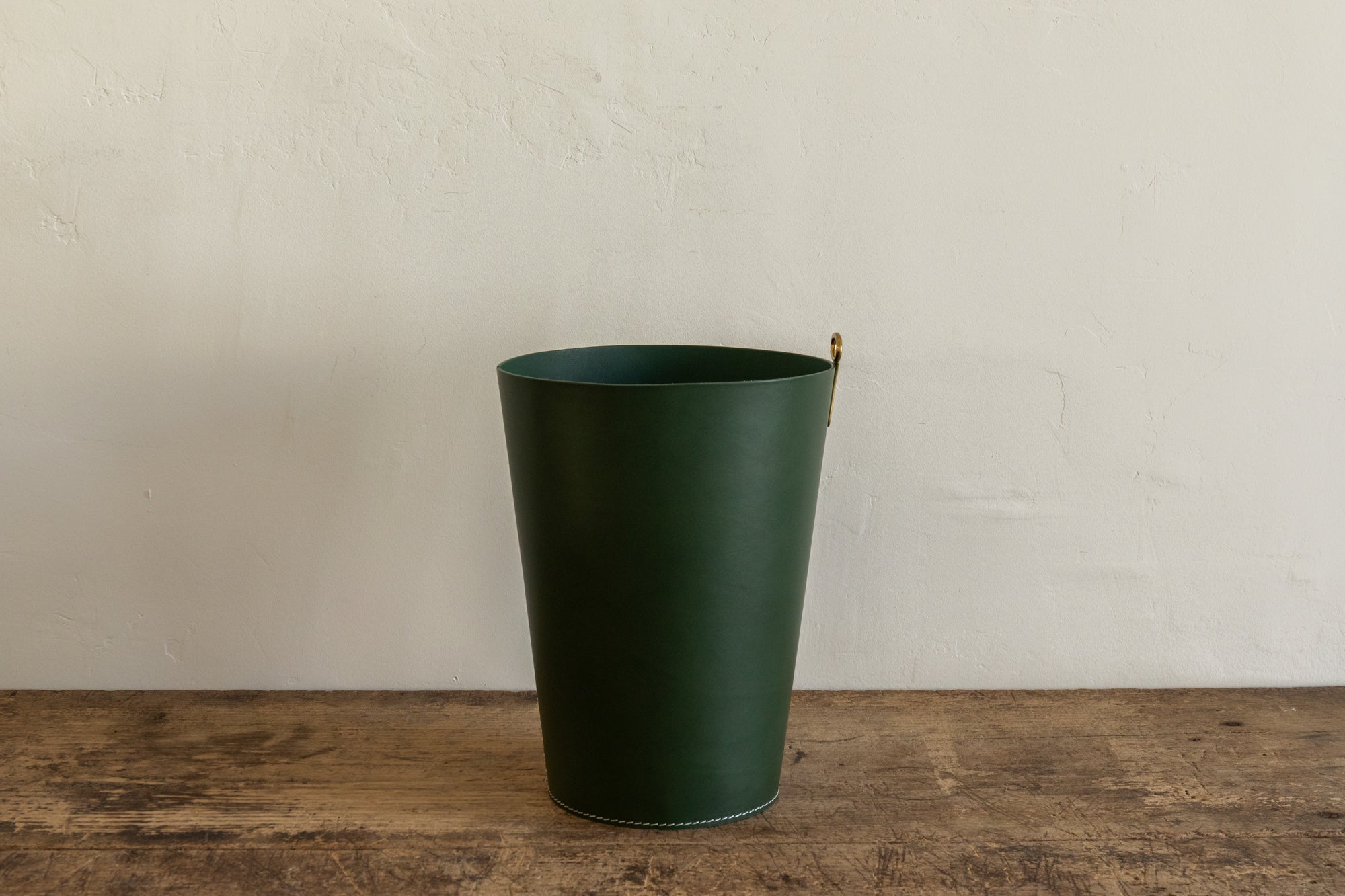 Leather Bin in Forest