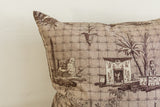 Monuments D' Egypte Pillow