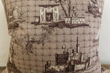 Monuments D' Egypte Pillow
