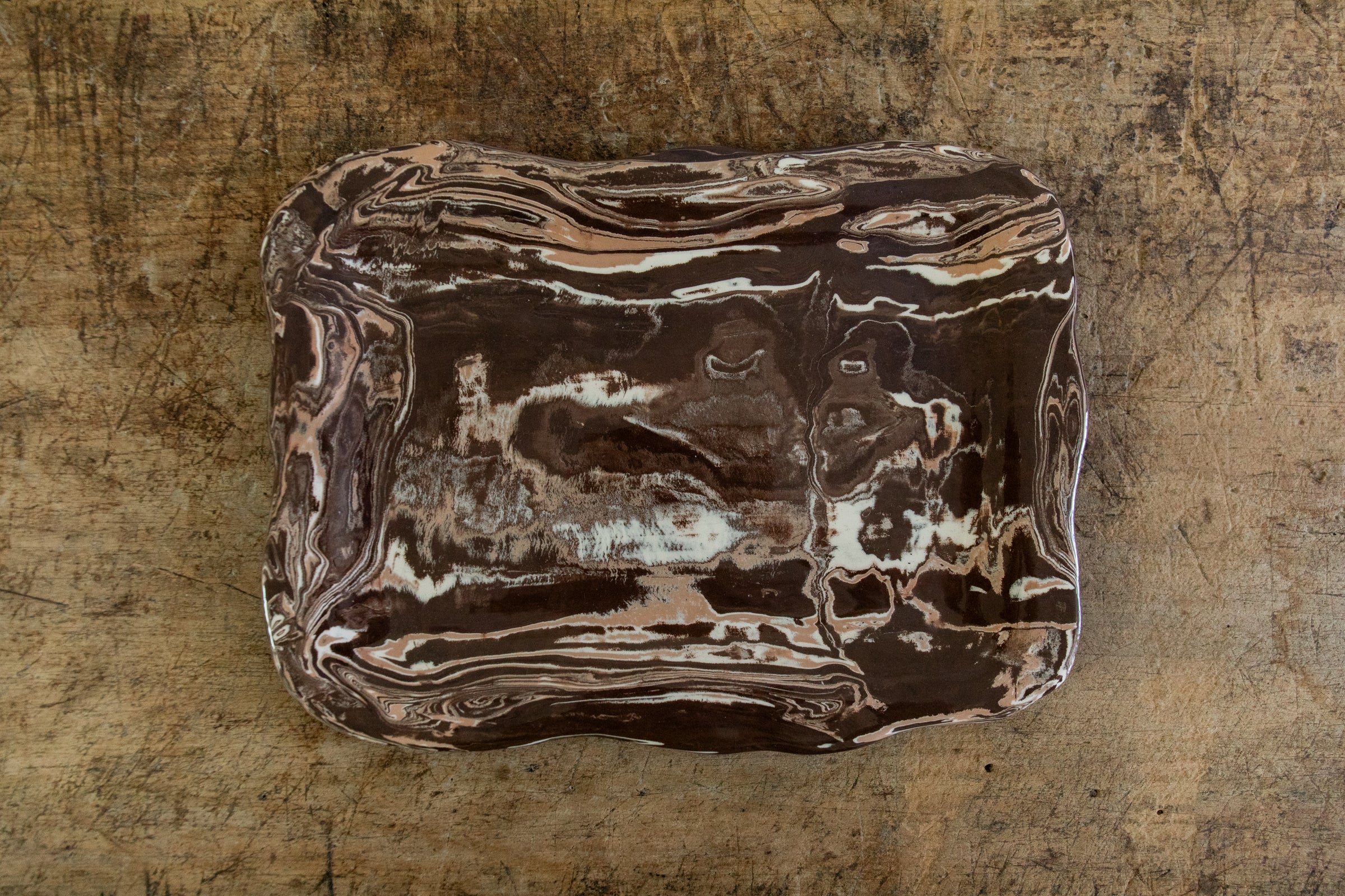 Totem Home, Marbled Platter