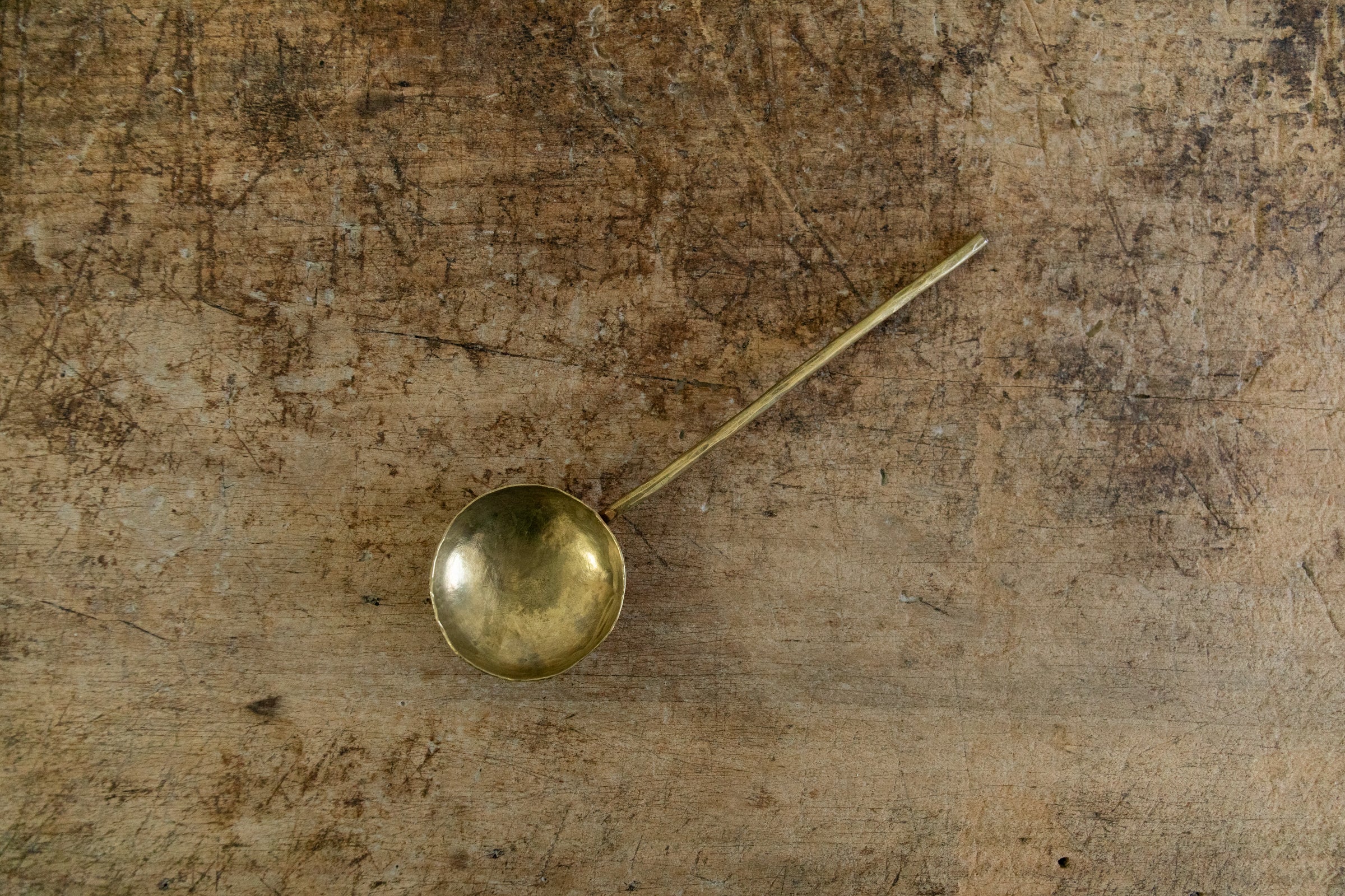 Brass Serving Spoon