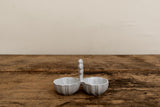 Clover Salt & Pepper Cellar