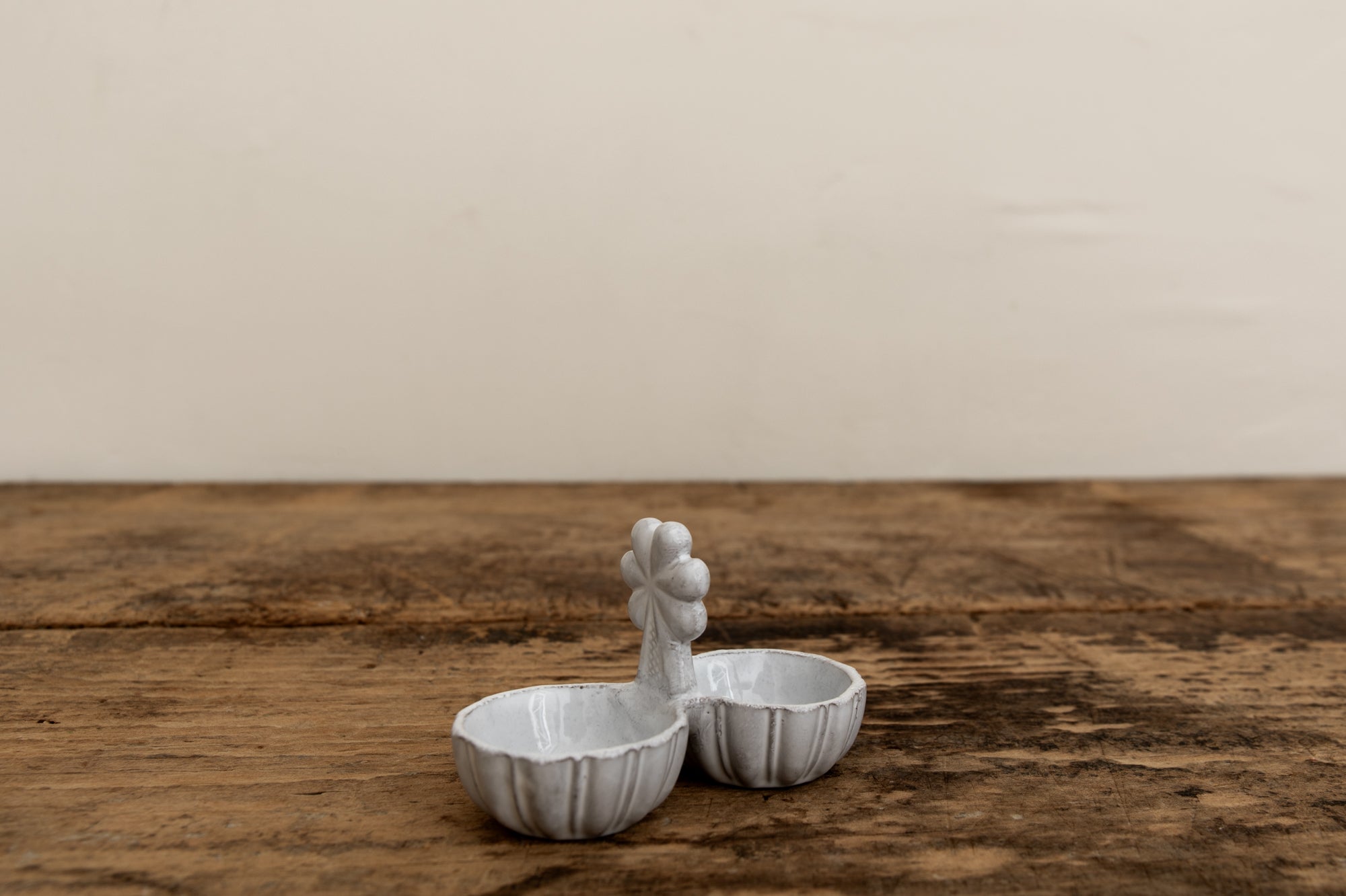 Clover Salt & Pepper Cellar