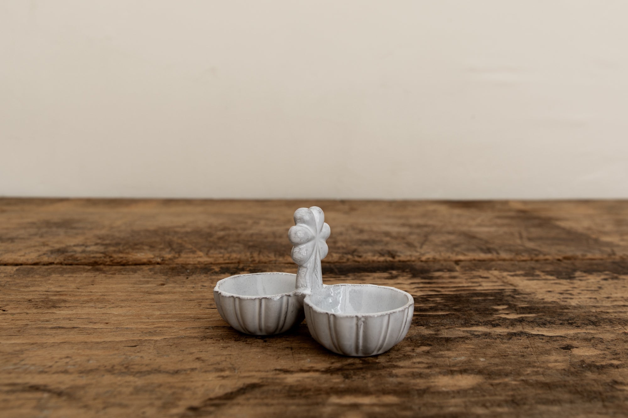Clover Salt & Pepper Cellar