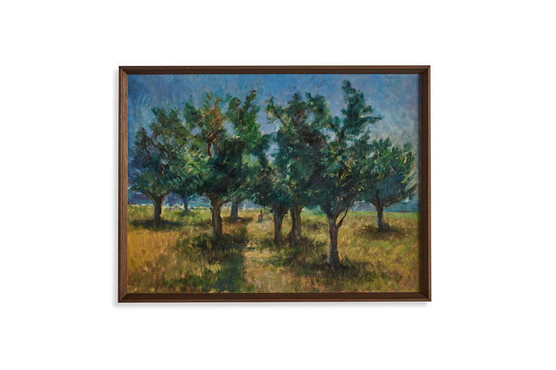 Tree Landscape Oil Painting