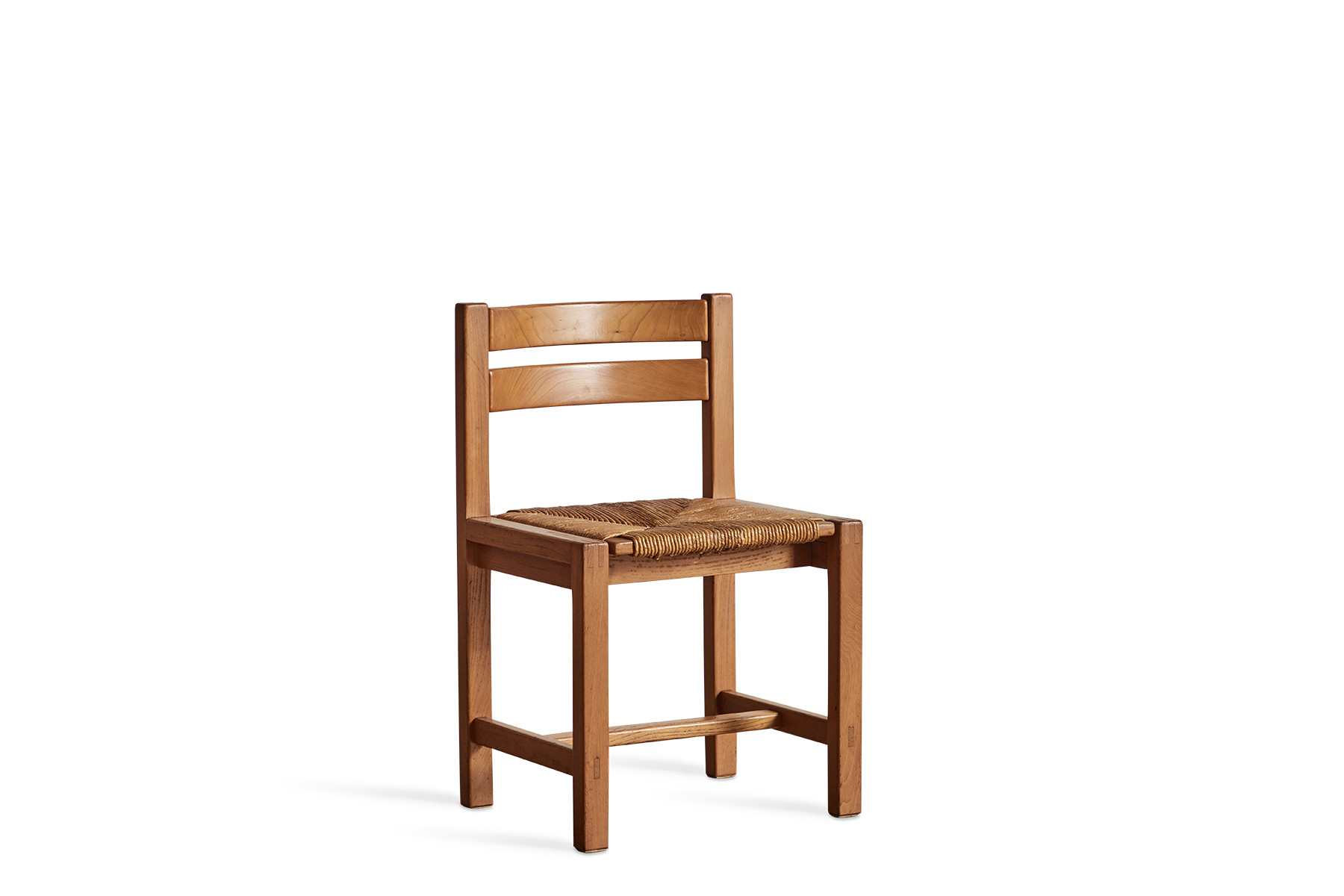 Wood & Rattan Dining Chairs
