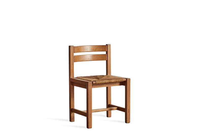 Wood & Rattan Dining Chairs