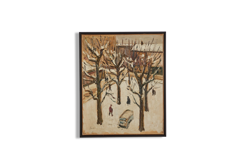 Winter Scene Painting