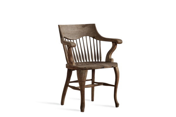 Weathered Wood Armchairs