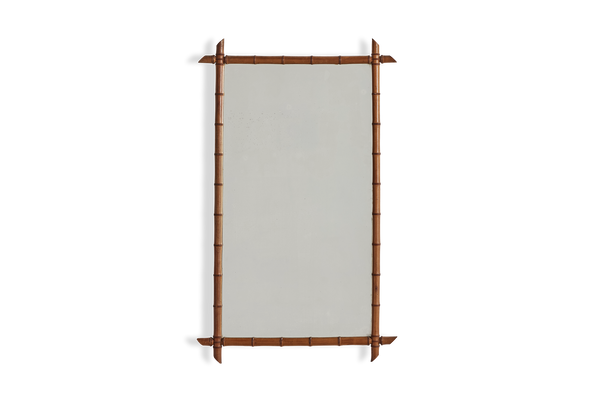 XL French Bamboo Mirror