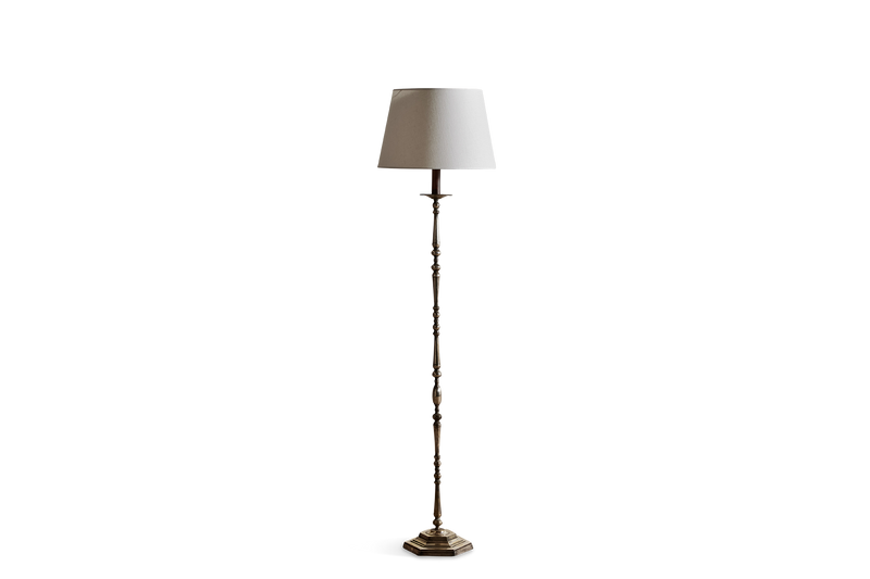 Silver Floor Lamp