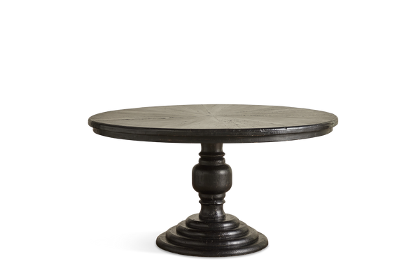 Vintage Inspired 60" Round Dining Table
