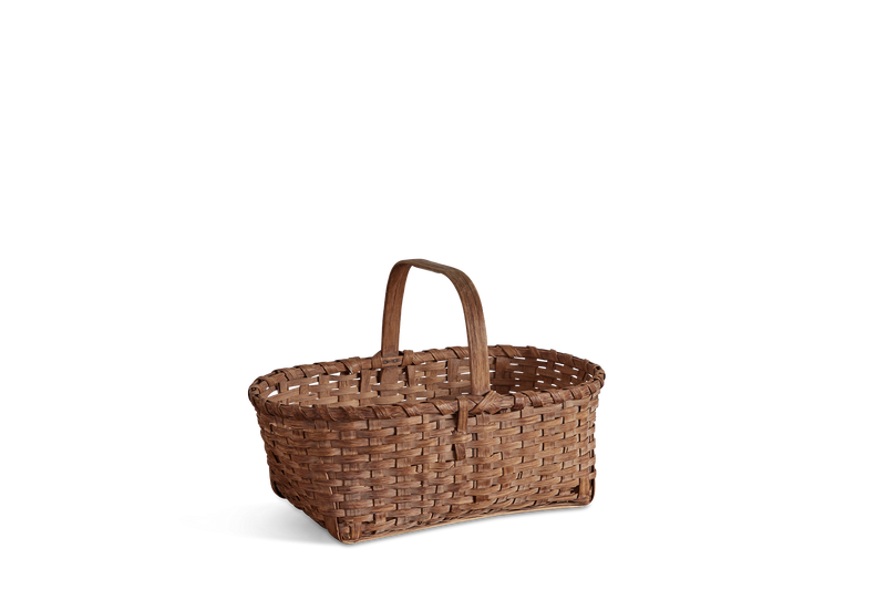 Splint Wood Basket