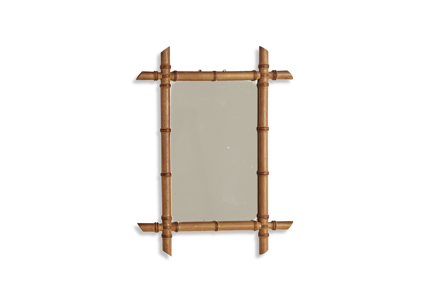 Faux Bamboo Mirror 18" x 24"