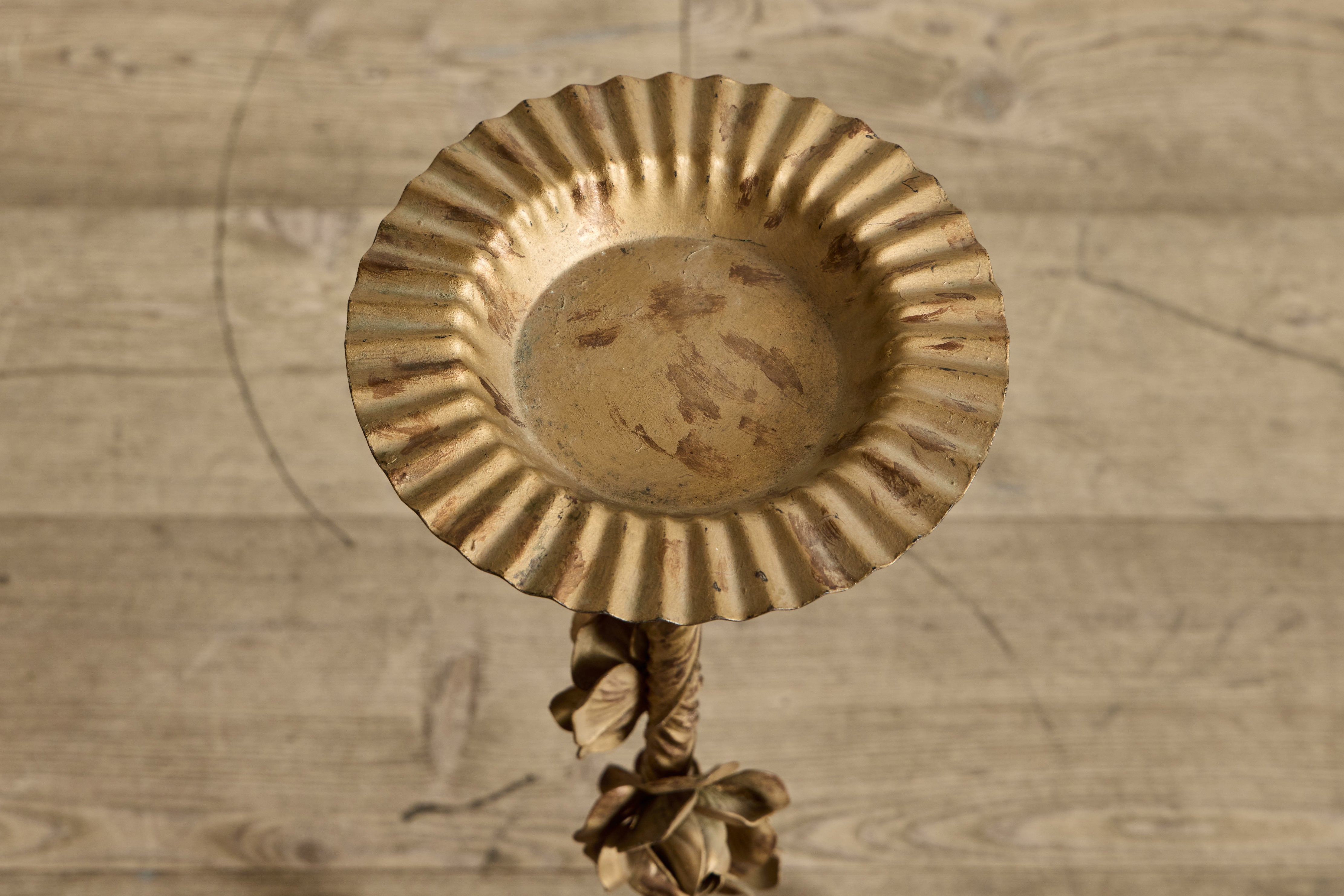 Floral Metal Gueridon