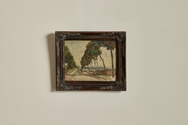 Country Road Oil Painting