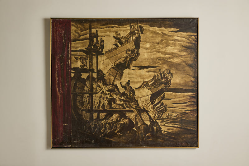 Ship Scene Painting No.2