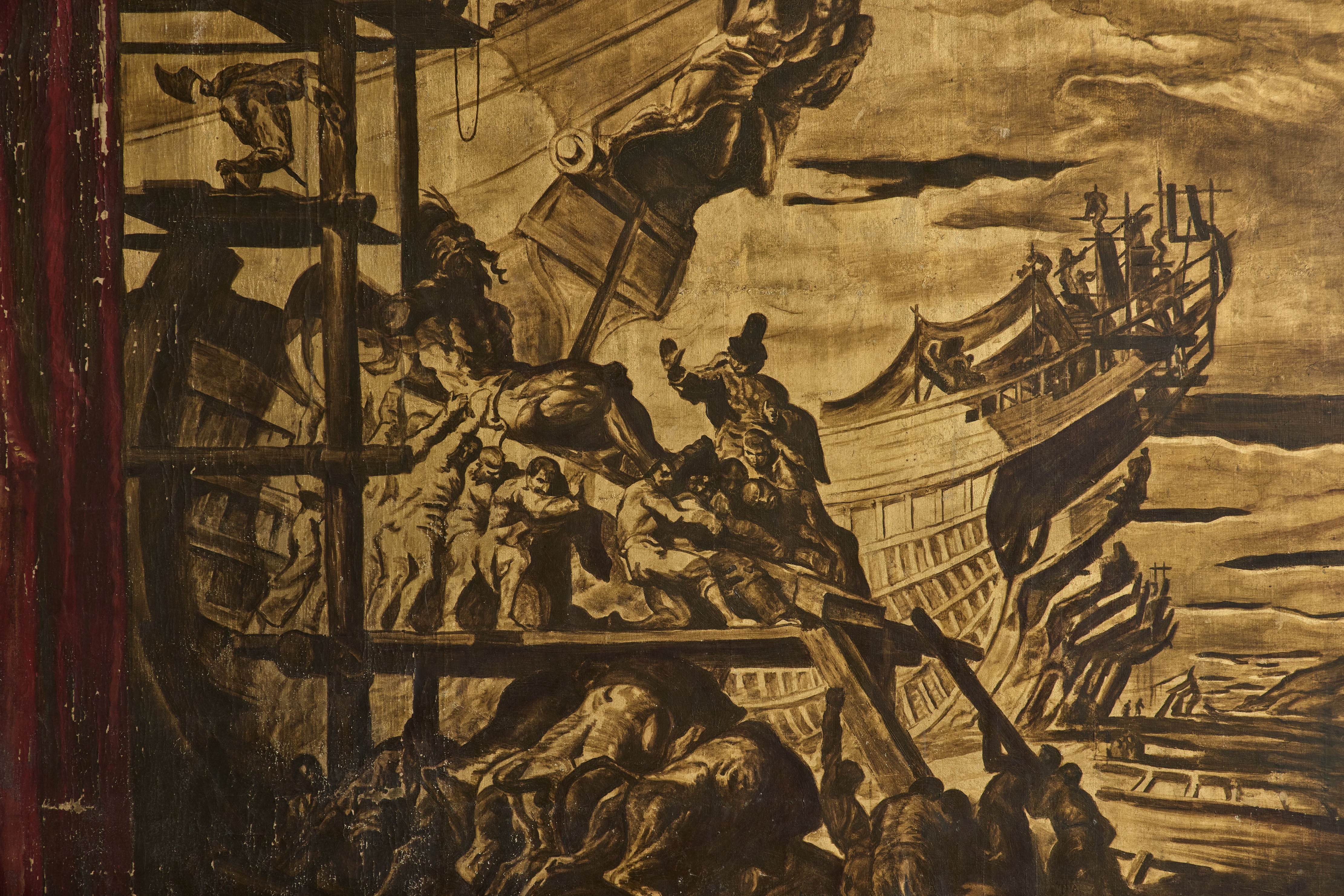 Ship Scene Painting No.2