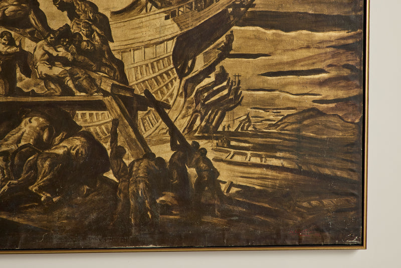Ship Scene Painting No.2