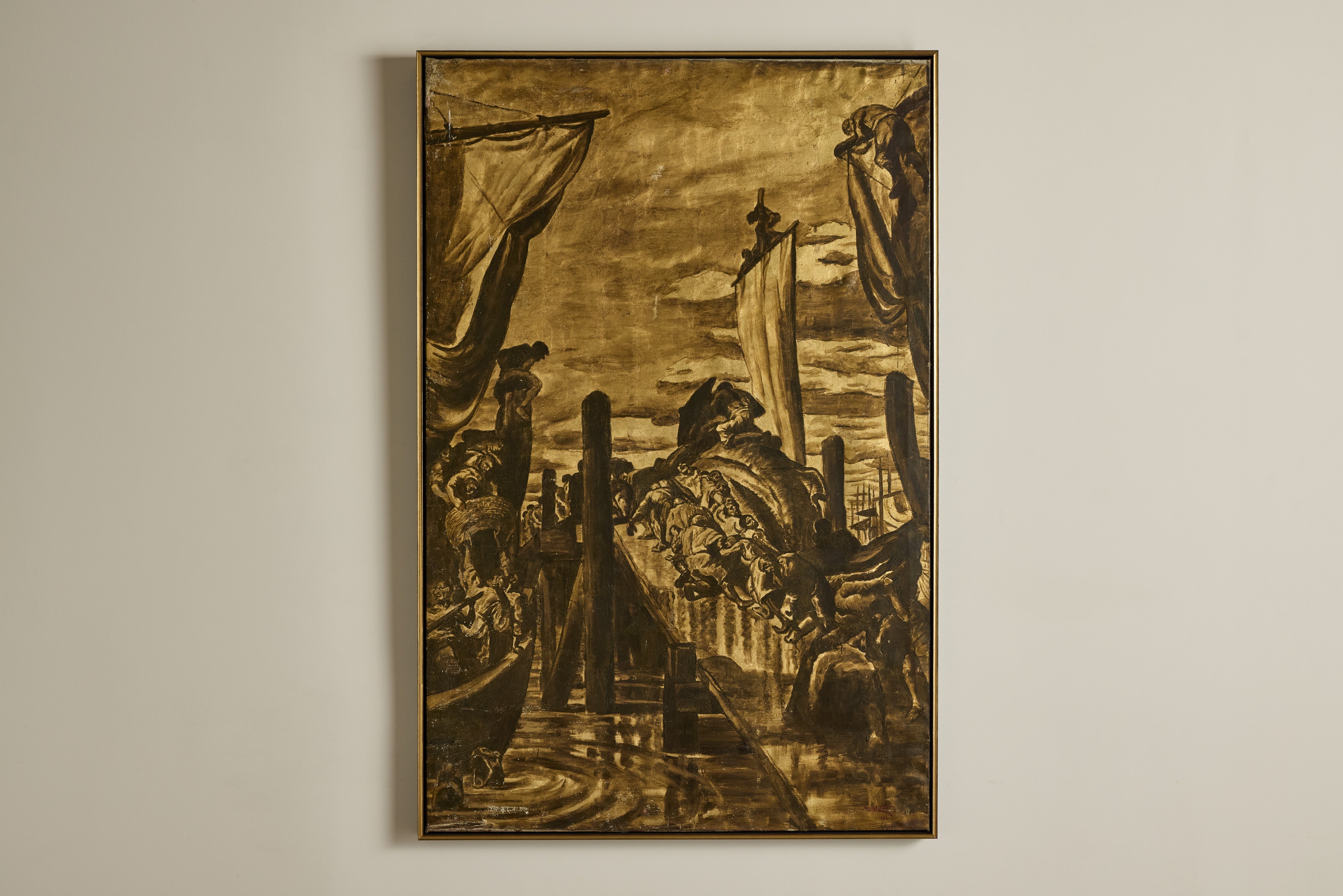 Ship Scene Painting No.3