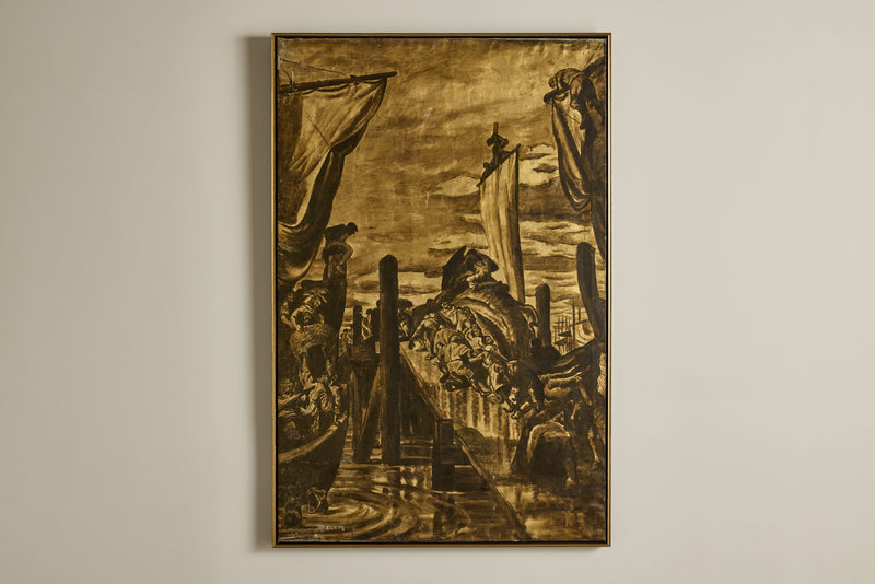 Ship Scene Painting No.3