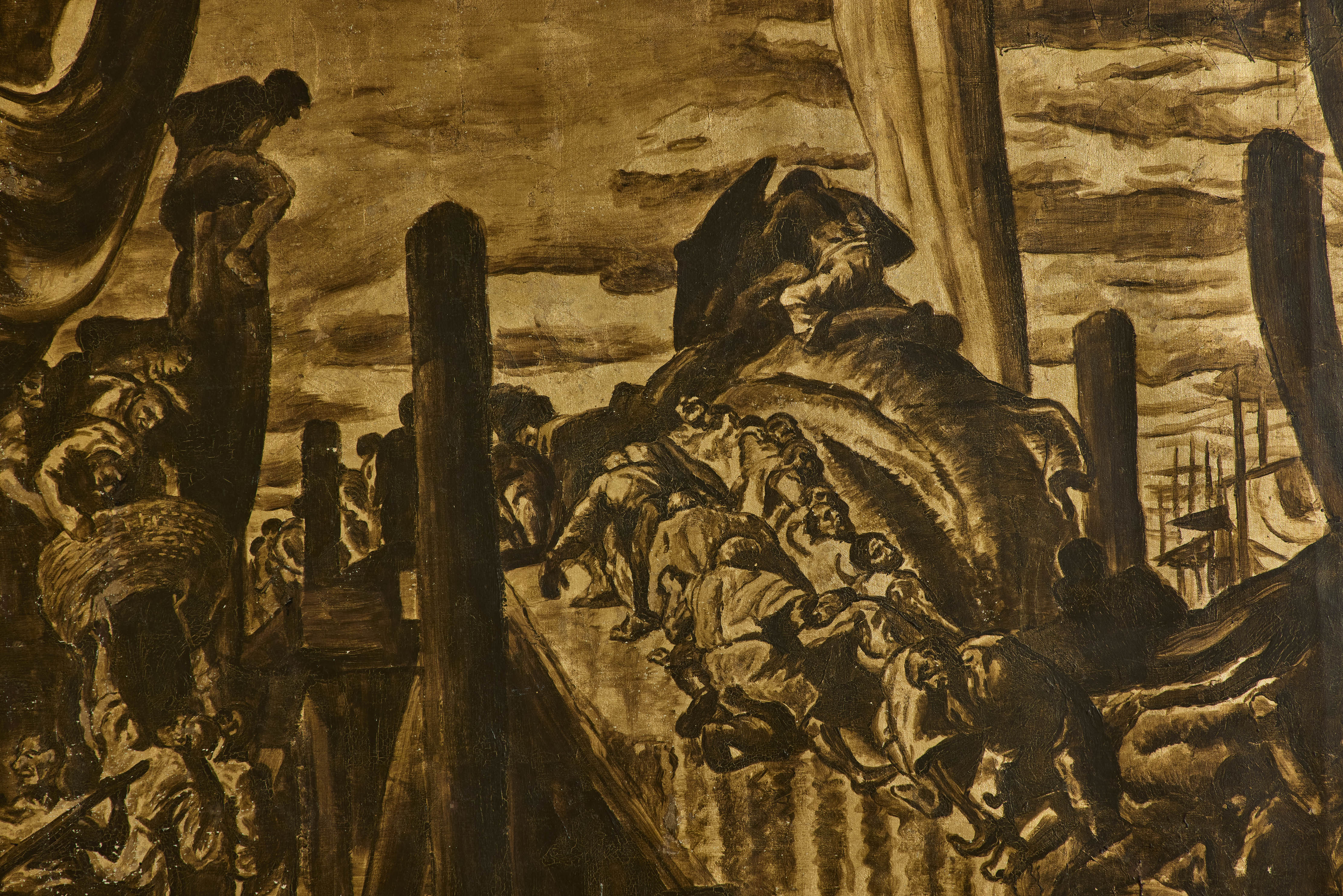 Ship Scene Painting No.3